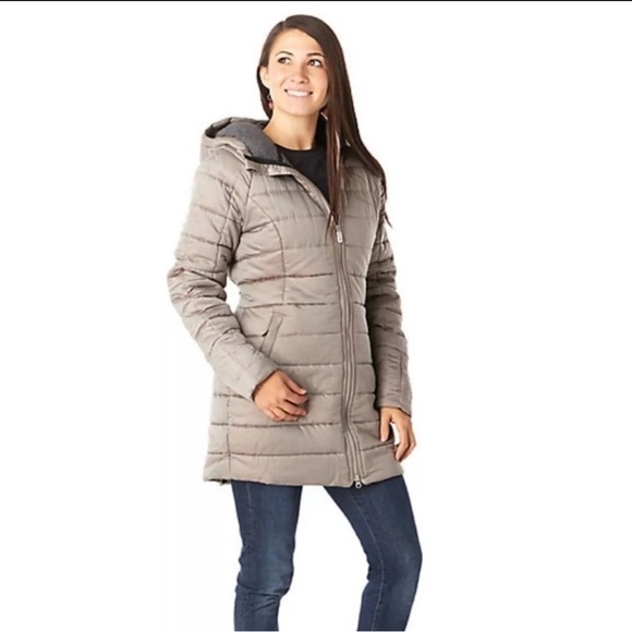 Smartwool Smartloft 180 Parka Insulated Merino Wool NEW women’s L metalic color - Picture 5 of 14